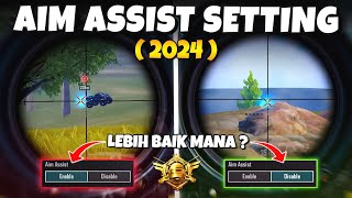 PENJELASAN AIM ASSIST PUBG MOBILE  CARA MENJADI PRO PLAYER DARI NOOB PLAYER PUBG MOBILE [upl. by Annuhsal211]