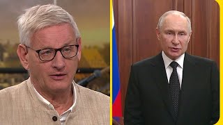 Carl Bildt ”Putin har kastat in Ryssland i ett krig han inte kan v…  Nyhetsmorgon  TV4 amp TV4 Play [upl. by Mellins]