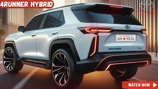 NEW MODEL 2025 Toyota 4runner Hybrid Reveal  FIRST LOOK [upl. by Imehon]