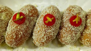 Sujir ChomchomChom Chom RecipeSweet Recipeসুজির চমচম রেসিপিচম চম রেসিপিমিষ্টি রেসিপি। [upl. by Etienne255]