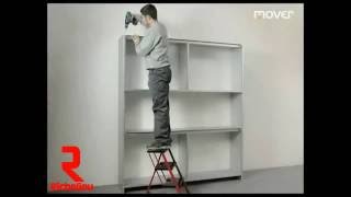 Richelieu Hardware  Sliding system with vertical gliding for wall and small cabinets Assembly [upl. by Dupaix]