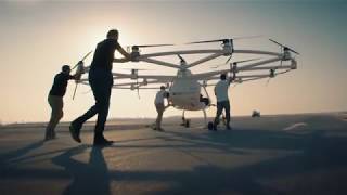 Volocopter Technology – Making of Autonomous Air Taxi Flight in Dubai [upl. by Cowles]