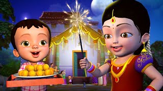 தீபாவளி தீபாவளி தீபாவளி வந்ததே  Tamil Rhymes for Children  Infobells [upl. by Itnahsa]