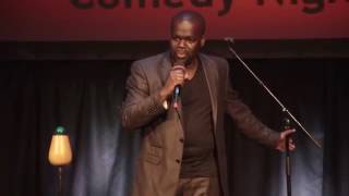 Daliso Chaponda Comedian from Malawi in London The crisis [upl. by Lahcear]