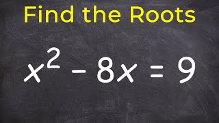 How to find the roots of an quadratic equation  Free Math Help [upl. by Kondon]