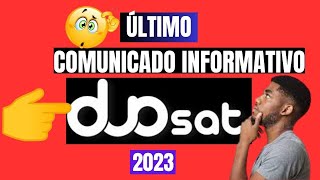 ULTIMO COMUNICADO DO BLOQUEIO IKS DOS RECEPTORES DA DUOSAT EM 2023 [upl. by Narruc]