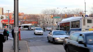 MaBSTOA Morrisiana and Washington Hts Bound Orion 7 CNG Bx11 at E Grand Highway  170th St [upl. by Tezile]