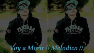 VOY A MORIR  MELODICO  INSTRUMENTAL ORIGINAL CON COROS [upl. by Leggett754]