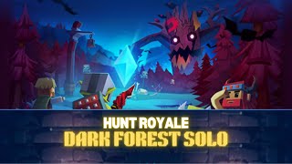 Hunt Royale  Solo dark forest dungeon  Titan set  Easy win  100 mythic drop [upl. by Jasmina117]