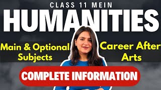 ArtsHumanities after class 10th  Main amp Optional subjects  Humanities Career Options Ujjwala mam [upl. by Annasoh]