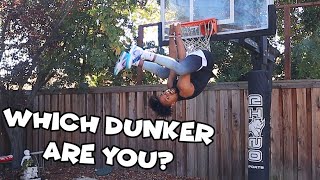 The Different Types Of Dunkers During Warmups [upl. by Delahk]