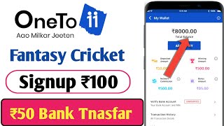 OneTo11 App Se peisa kese Kamaye  OneTo11 full Plan  Life Time Earning 🔥 instant Bank Tnasfar [upl. by Shepp697]