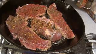 The Best and Easiest Deer Steaks [upl. by Ordnassela]