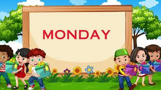 Learn the Days of the Week Fun and Educational Song for Kids [upl. by Mayyahk31]