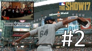 ANKIT FLIRTS WITH HISTORY  MLB The Show 17  Softball Franchise 2 [upl. by Fern]