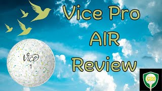 Vice Pro Air 2024 Golf Ball Review [upl. by Clementia529]