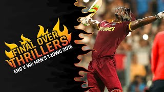 Final Over Thrillers England v West Indies  T20WC 2016 [upl. by Horsey]