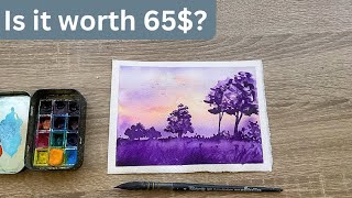 Is Expensive Watercolor Paper Worth the Price   Fabriano Artistico Review [upl. by Halbeib403]