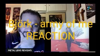 Björk  Army Of Me  REACTION [upl. by Toomay]