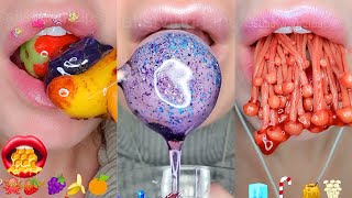 10 Hours of Satisfying ASMR Eating Emoji Food Challenge Compilation Mukbang 먹방 [upl. by Ettegroeg941]