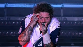 Post Malone  Paranoid Live Performance Lollapalooza [upl. by Ynattyrb]