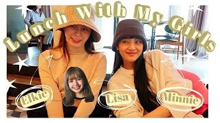 Thai Food With Lisa BLACKPINK Elkie CLC amp Minnie GIDLE [upl. by Nneb]