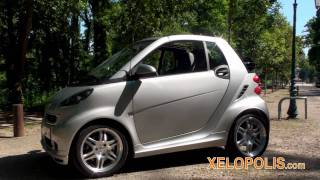 Essai Smart Fortwo Cabrio Brabus Exclusive [upl. by Ahsyekat]