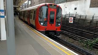 London Underground Jubilee amp Metropolitan Line Trains At Finchley Road [upl. by Kingston834]