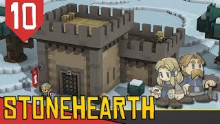 Ameaças Ameaças Mesmo  Stonehearth 10 Série Gameplay Português PTBR [upl. by Carrel954]