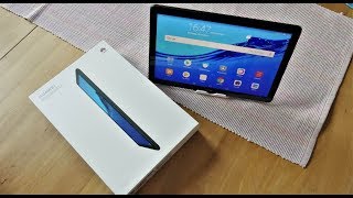 Huawei MediaPad T5  Unboxing und erster Eindruck [upl. by Drucy448]