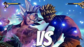 JUMP FORCE  Goku Ultra Instinct vs Naruto 1vs1 Gameplay [upl. by Lerej261]