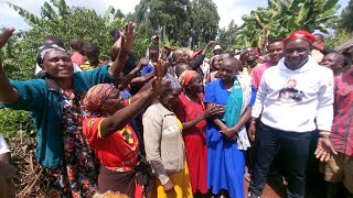 ITS NOLONGER A DILAPIDATED THATCHED HOUSESEE HOW VILLAGERS CELEBRATED WHILE RECEIVING NEW HOUSE [upl. by Kcirdot]