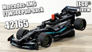 LEGO 42165 Review  LEGO MercedesAMG F1 W14 Pullback  Review 42165 LEGO Technic 2024 [upl. by Ecar685]