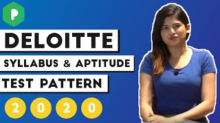 Deloitte Syllabus and Aptitude Test Pattern [upl. by Wernsman]