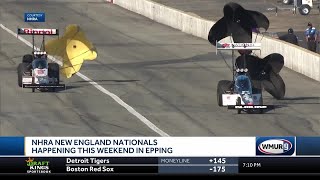 NHRA New England Nationals revving up this weekend [upl. by Yelsehc]