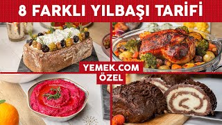 Yemekcom Özel 8 Farklı Tarifle Kocaman Bir Yılbaşı Sofrası Kurduk  Yılbaşı Menüsü [upl. by Leumek756]