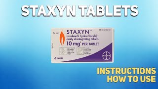 Staxyn tablets vardenafil how to use How and when to take it Who cant take vardenafil [upl. by Nasas150]