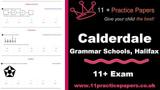 Calderdale Grammar Schools Halifax Admissions  Eleven Plus Exams  11 Practice Papers [upl. by Arun]