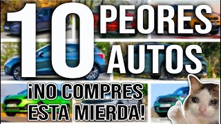 LOS 10 PEORES AUTOS QUE PUDIERON INVENTAR quotANALISIS HONESTOquotLO BARATO SALE CARO [upl. by Harlene]