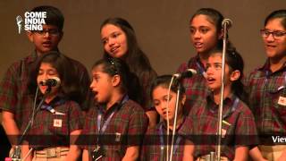 Group Singing  Choir Performance by students of Manav Rachna International School Gurgaon Haryana [upl. by Cariotta]