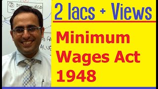 Introduction to Minimum Wages Act 1948 Video1  for CS CMA amp LLB [upl. by Yesrod]