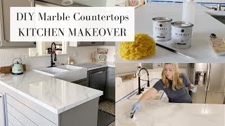 Giani Countertop Paint Kit  DIY Marble Countertop [upl. by Borlase440]