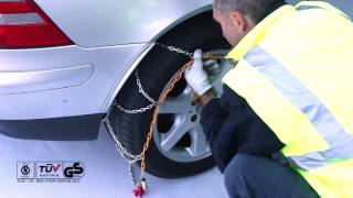 E9 Fitting Instructions Metallic Snow Chain [upl. by Amlez19]