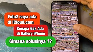 Cara Mengembalikan Foto iCloud ke Gallery iPhone [upl. by Nylahsoj]