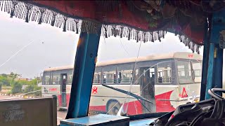 लग गई Punjab Roadways VS Punjab Roadways की Race Highspeed Bus Driving Chandigarh To Jalandhar [upl. by Thecla]