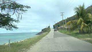 Driving Antigua and Barbuda Old Road to All Saints Road February 26 2023 [upl. by Enej720]