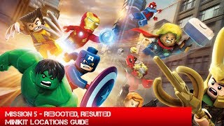 Guide Lego Marvel Superheroes  Rebooted Resuited Minikit Locations  The Unhinged Gamer [upl. by Coussoule106]