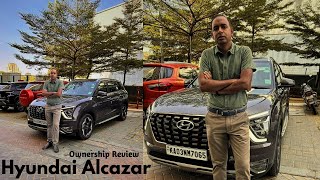 Hyundai ALCAZAR  Ownership Review [upl. by Nerissa915]