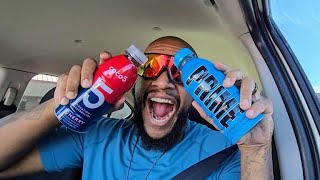 Prime Hydration vs Coco5 taste test and review [upl. by Nimesh]