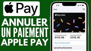 Comment Annuler Un Paiement Apple Pay  Nouveau 2024 [upl. by Hepsoj251]